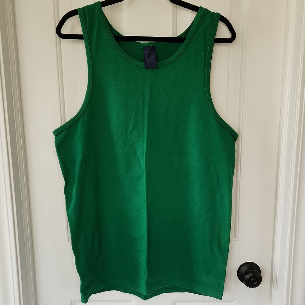 Basic Editions Emerald Green Tank Top
